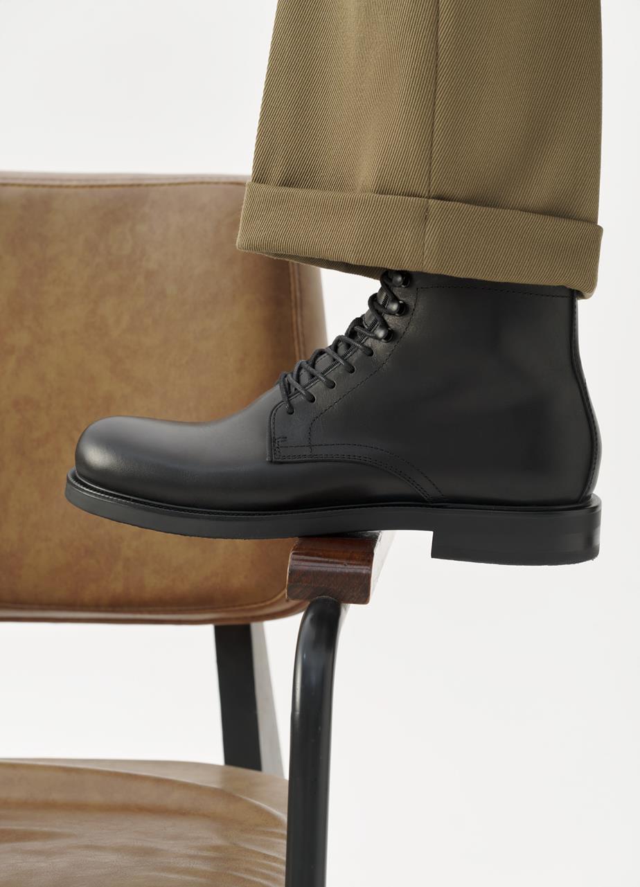 Floyd boots Black leather