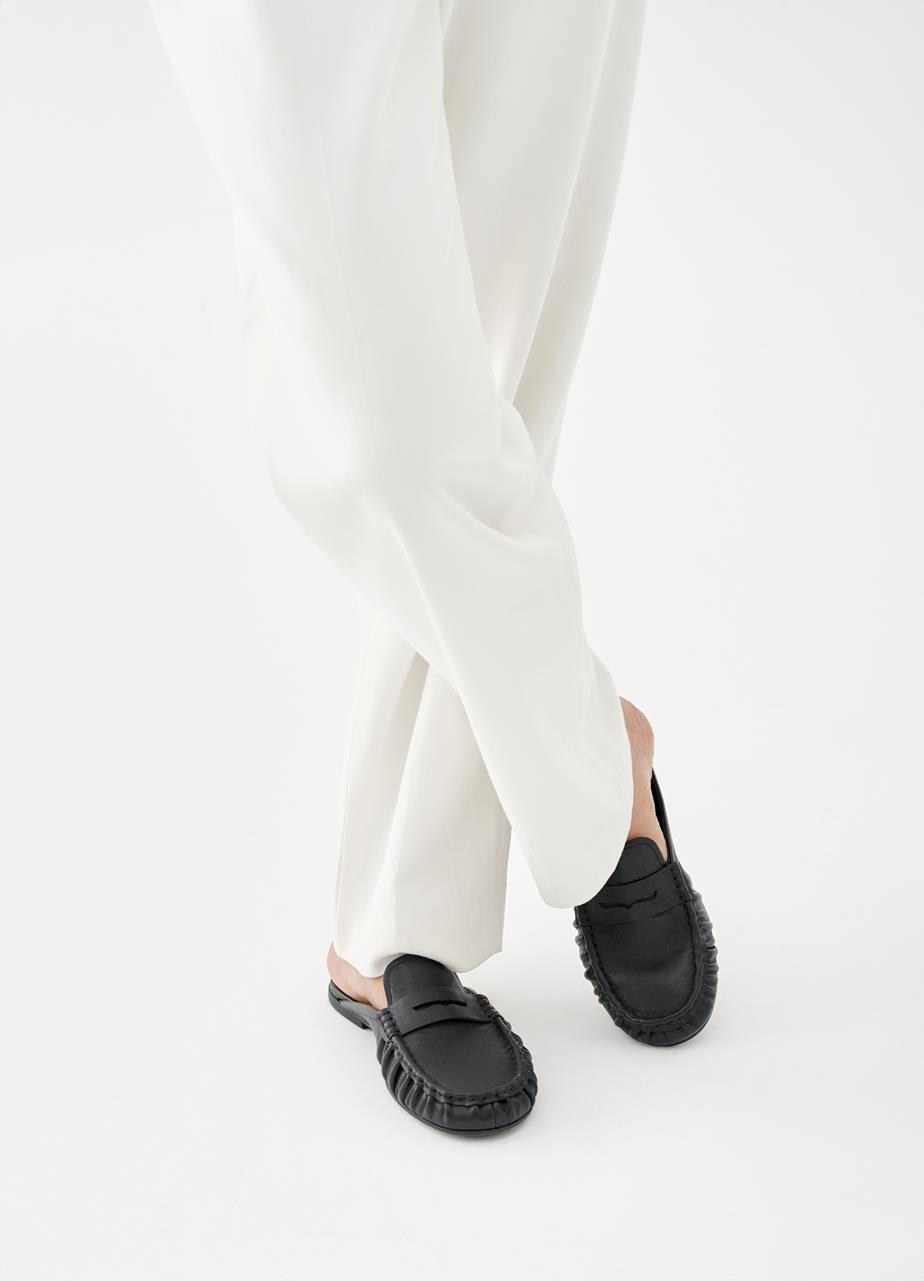 Aleya mules Black, Leather