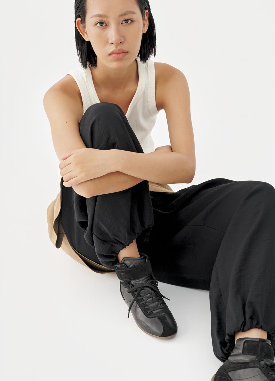 Hollie sneakers Nero camoscio/pelle