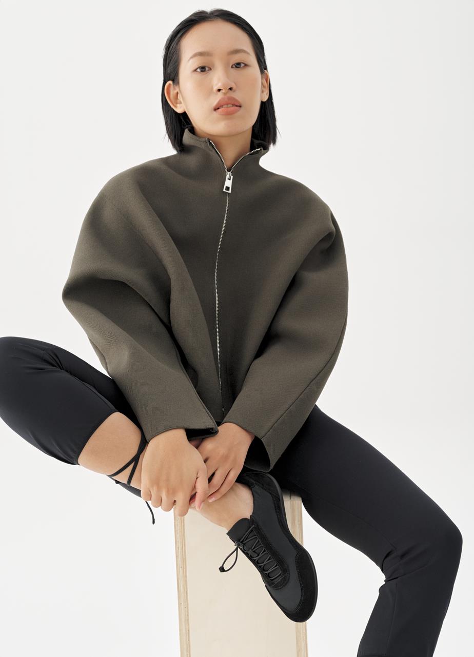 Hollie tenisky Černá, Semiš/Textil