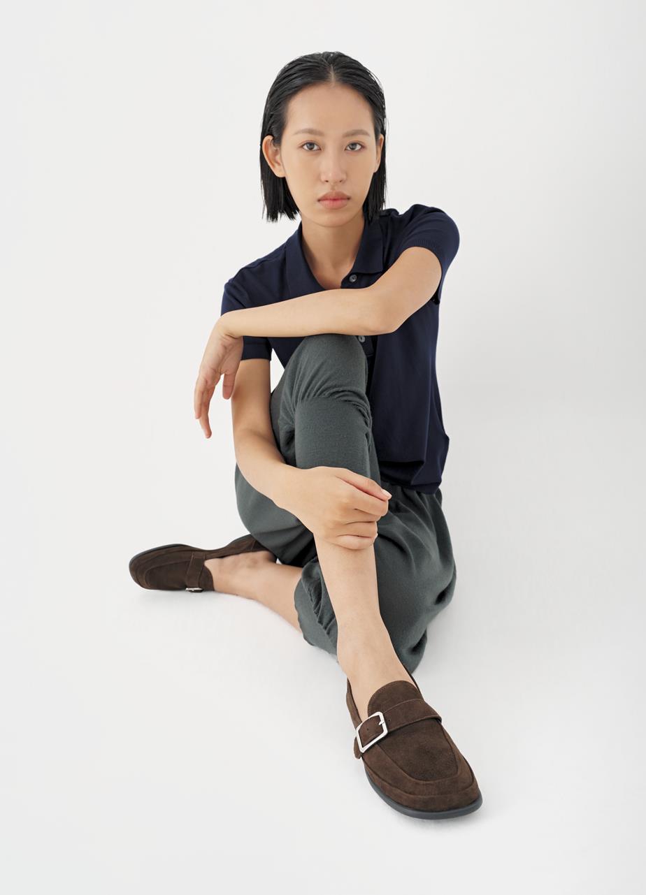 Sammie loafers Brown, Suede