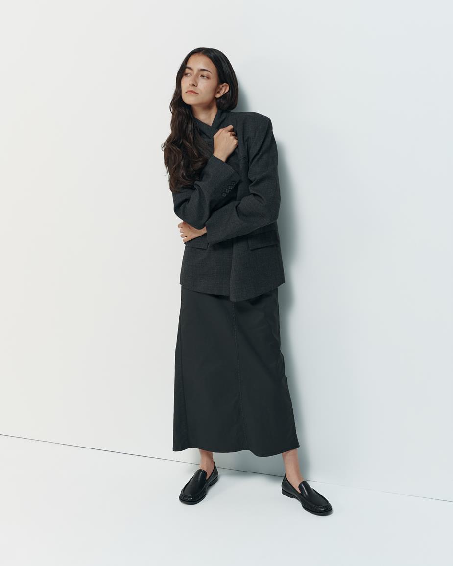 Brandi loafers Svart, Skinn