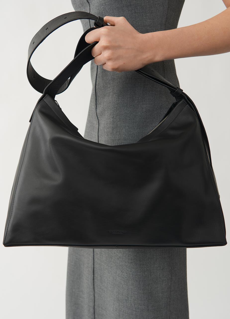 Geneva bag Black leather