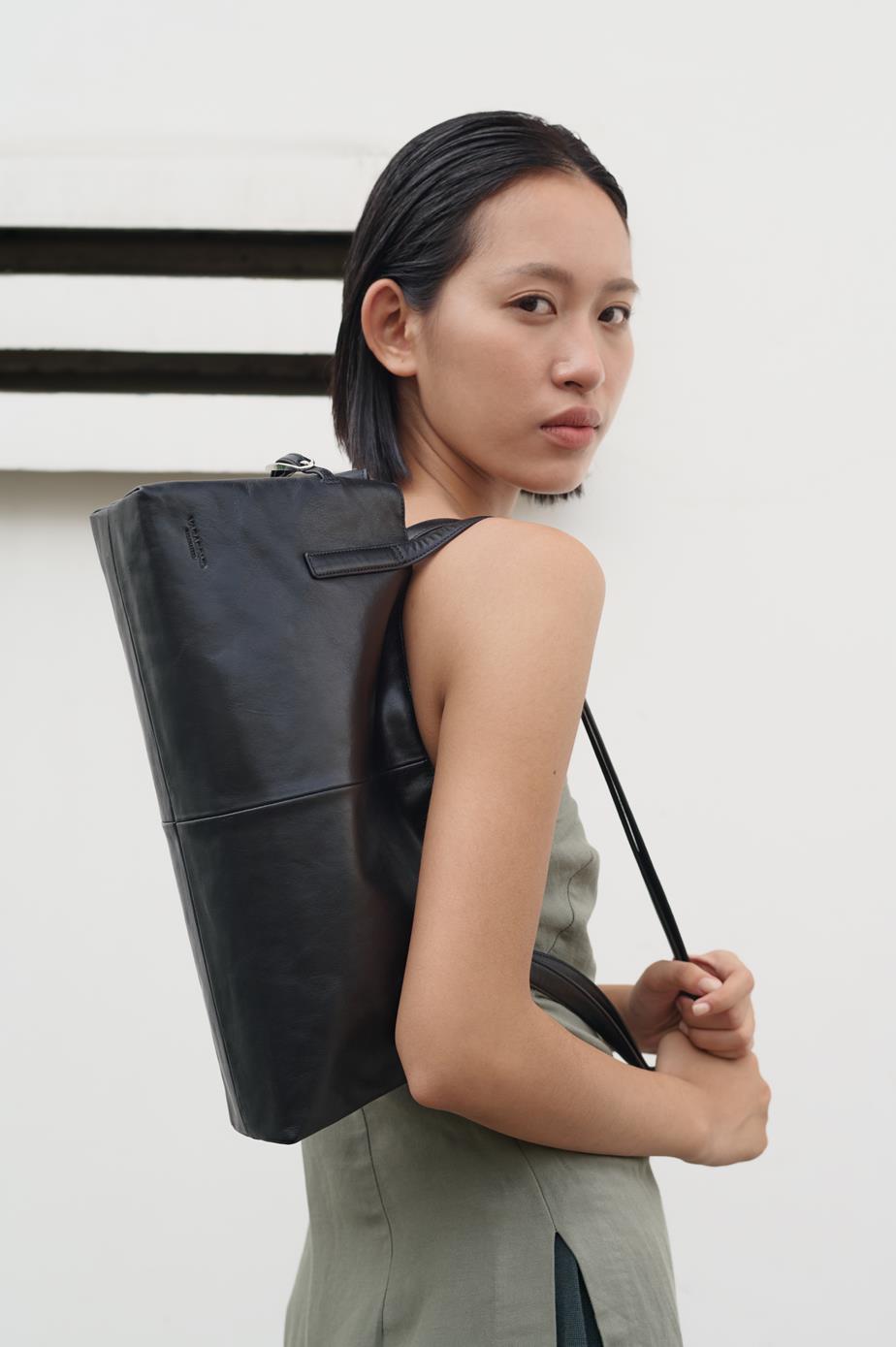 Cannes mini kabelka Černá, Kůže